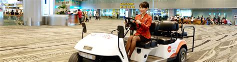 buggy service at changi airport.